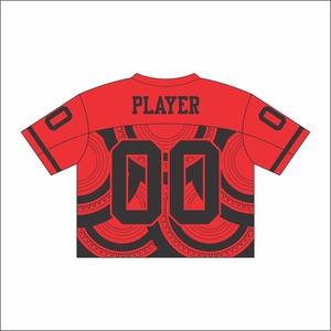 Chemises unisexes en jersey de sport coupe carrée pour hommes T-shirt en maille XL imprimé de logo personnalisé uniformes d'entraînement Football américain Baseball - Product Image 2