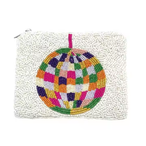 Pochette à main personnalisée en perles de rocaille magnifiquement brodée par MD HANDICRAFTS - Product Image 6