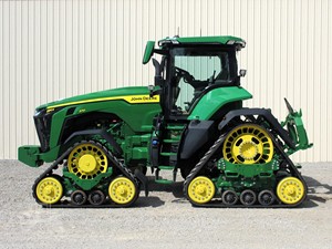 Tractores usados J D 8RX 370 del 2021, tractor de cadenas agrícola con cabina. - Product Image 6