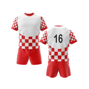 เสื้อเจอร์ซีย์รักบี้สำหรับผู้ชายเสื้อเจอร์ซีย์รักบี้แบบซับลิเมชันดีไซน์ใหม่เครื่องแบบรักบี้รักบี้ - Product Image 3