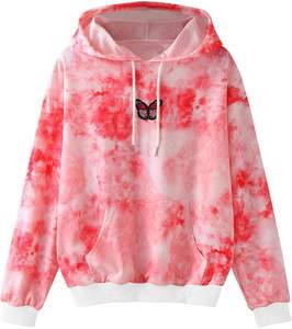 Sudadera con Capucha y Pantalones Deportivos con Estampado Tie Dye, Precio de Fábrica OEM, Sudadera con Capucha Tie Dye para Hombre/Mujer, 100% Algodón, Sudadera con Capucha Tie Dye - Product Image 1