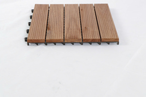 Modern Premium Nghia Son Acacia Wooden Decking <b>Tile</b> 5 Slats Waterproof Easy Installation for Indoor/Outdoor Floor <b>Covering</b> - Product Image 5
