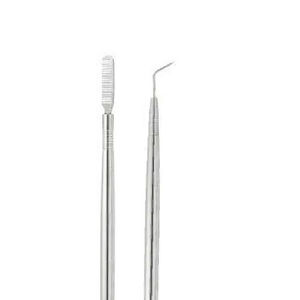 Herramienta de doble cara para levantamiento de pestañas con extremo de selección y extremo de peine, herramientas de extensión de pestañas - Product Image 1