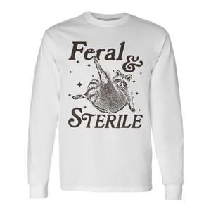Maglietta a Maniche Lunghe per Animali Selvatici e Sterili - Prodotto Promozionale - Product Image 1