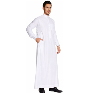 Ropa Islámica al Por Mayor, Thobe para Hombre, Transpirable, de Buena Calidad, Nueva Moda, Thobes Tradicionales para Musulmanes - Product Image 3