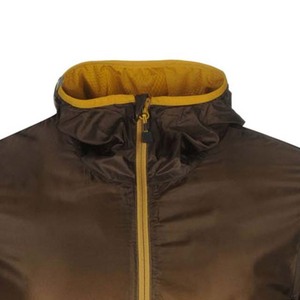 Chaqueta impermeable con cremallera frontal para hombre y mujer, chaqueta impermeable, transpirable y a prueba de viento, tela de poliéster con dos bolsillos laterales - Product Image 3