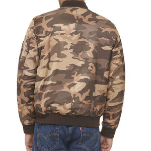 Venta al por mayor OEM personalizado hombres chaqueta de bombardero de nailon Slim Fit ligero a prueba de viento vuelo prendas de vestir chaqueta de bombardero de piloto - Product Image 4