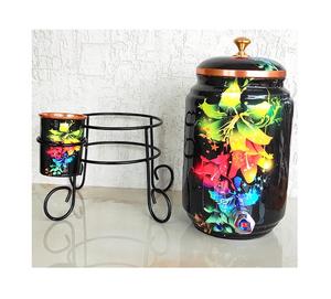 ตู้ทำจากทองแดงทุบทันสมัยพร้อมฝาและขาตั้งฐานเป็นมิตรกับสิ่งแวดล้อมทำความสะอาดง่ายสำหรับการตกแต่งห้องครัวในครัวเรือน - Product Image 5