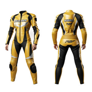 Traje de moto de cuero para mujer, ropa de carreras al aire libre de la mejor calidad al por mayor, traje de moto de cuero con servicio OEM y ODM - Product Image 1