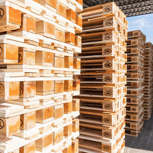 Paletas de madera Euro Epal de calidad premium En stock Compre ahora con entrega rápida a precio mayorista para almacenamiento en almacén - Product Image 1