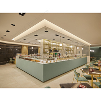 Boulangerie personnalisée petit présentoir en verre température ambiante gâteau armoire café Dessert présentoir comptoirs de bar