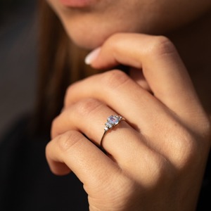 925 Solid <b>Silver</b> Classical <b>Ring</b> Jewelry for Women 925 Sterling <b>Silver</b> Moonstone Gemstone Boho Style Handmade <b>Ring</b> Gift for Mom - Product Image 4