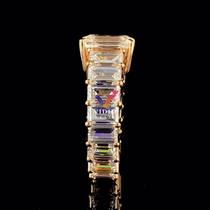 Vidhi Bijoux 2024 Luxe VVS Moissanite Bague en diamant Personnalisable Fine Bague Hip Hop pour les femmes pour les fêtes et les anniversaires - Product Image 1