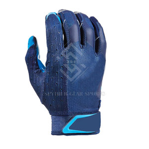Gants de football américain pour hommes sur mesure avec logo personnalisé, tissu personnalisé de haute qualité pour l'entraînement - Product Image 2