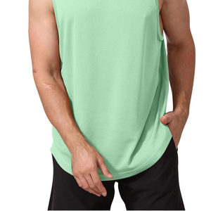 Camiseta sin Mangas para Hombre, 100% Algodón, Suave, Lisa, Diseño Personalizado 2026, Tejido Transpirable, Ideal para Gimnasio, Entrenamiento y Uso Casual - Product Image 3