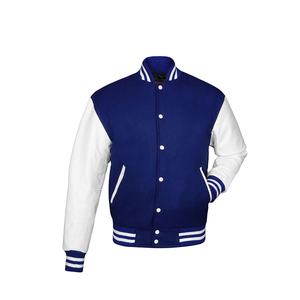 Chaqueta de Béisbol para Niños de Alta Calidad, Personalizada, al por Mayor, Estilo Clásico, Chaqueta Bomber Universitaria, Decoración de Cuero y Piel para Invierno - Product Image 4