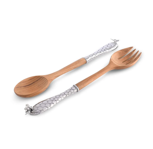 ช้อนตักสลัดอาหารห้องครัวทำจากสแตนเลสมีดีไซน์เรียบง่ายให้บริการบุฟเฟ่ต์ราคาไม่แพง - Product Image 3