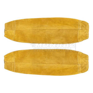 ปลอกแขนเชื่อมหนังวัวพรีเมี่ยม, อุปกรณ์ด้านความปลอดภัยปลอกแขนสำหรับงานเชื่อมหนังป้องกันไฟ - Product Image 2