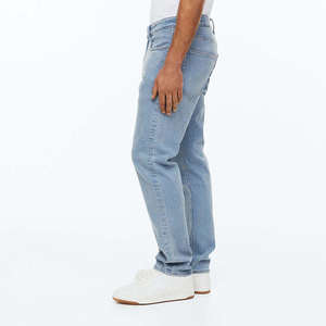 Jeans Ajustados Casuales con Parches de Mezclilla para Hombre, Jeans Extra Grandes para Hombre al por Mayor, Jeans Transpirables Más Vendidos para Hombre - Product Image 3