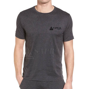 เสื้อยืดผู้ชายผ้าคอตตอนดีไซน์100% เสื้อผ้าลำลองคุณภาพสูงผลิตแบบมืออาชีพ - Product Image 1