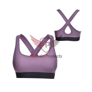 Sujetador deportivo XS de talla grande para mujer, ropa deportiva ligera y transpirable, logotipo personalizado, Etiqueta Privada, estampado de LICRA para Yoga, gimnasio, Fitness - Product Image 1
