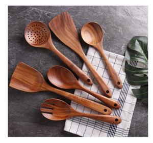 Utensilios para Ensalada Hechos a Mano, Ecológicos, Aptos para Lavavajillas, Hechos en India - Product Image 5