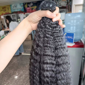 Top Prix de gros Kinky Straight Vietnamese Raw Hair Bundles 100% Meilleures extensions de cheveux par Top 1 Fournisseur de cheveux humains au Vietnam - Product Image 1