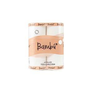 Rouleau de papier toilette gaufré domestique 60m 6 pièces B2B - Product Image 1