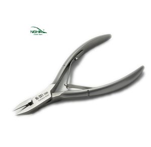 ที่ตัดเล็บสแตนเลสสีเทาแบรนด์เวียดนามมีสินค้า OEM สำหรับเด็กทารกใช้ดูแลส่วนบุคคลสำหรับใช้ในกล่องกระดาษส่งออก - Product Image 1