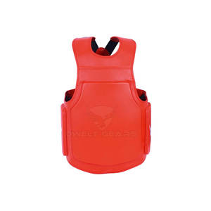 Protections de poitrine de boxe en cuir légères, respirantes et écologiques, fabriquées au Pakistan, pour adultes, options personnalisées, prix bas - Product Image 1