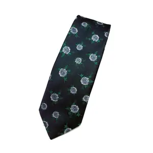 Kualitas optimal dapat disesuaikan desain trendi mikro anyaman poliester dibuat dasi leher untuk pria dari Vendor asli