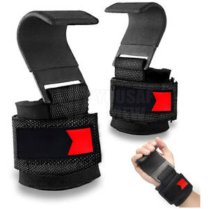 ตะขอยกน้ำหนักสำหรับออกกำลังกายฟิตเนสตะขอยกน้ำหนักแบบปรับแต่งได้ - Product Image 3