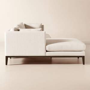 Ensemble de meubles de salon de patio haut de gamme avec canapé en bois de teck et table basse ronde sectionnelle extérieure pour le bord de la piscine ou le jardin - Product Image 4