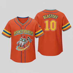 Venta caliente Tops Camisetas de béisbol Ropa deportiva personalizada Tallas grandes Jersey de softball personalizado barato para niños y jóvenes - Product Image 5