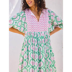 Titli Women's Cotton Floor-Length Maxi Dress-Elegant Casual Tank Style Plus-Size Available - Product Image 6