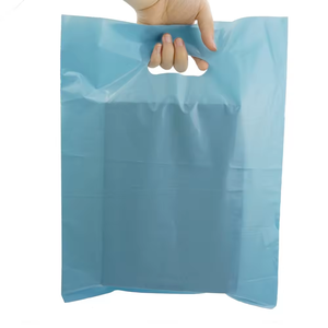 Usine de produits directs logos personnalisés sacs découpés en plastique PE pour boutique de cadeaux et emballage de friandises pour les achats de bonbons - Product Image 4