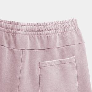 Pantalones cortos deportivos informales con cordón al por mayor pantalones cortos de playa sencillos de color sólido pantalones cortos de gimnasio para entrenamiento físico - Product Image 3