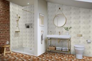 Azulejo de Pared Cerámico Digital Brillante de 25x40 cm para Interiores, Interiores Modernos, Superficie Elegante con Acabado Liso para Uso Doméstico - Product Image 2