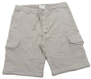 Shorts cargo décontractés de couleur unie d'été de haute qualité pour hommes Shorts vintage en sergé pour hommes - Product Image 3