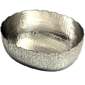Vente chaude Personnalisation Bol De Fruits Fabriqué En Métal Salade Plat De Service Table À Manger Plateau Décoratif Ustensiles De Cuisine Produit Bol - Product Image 1