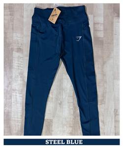 Leggings de sport et yoga pour femmes, en Lycra 4 directions importé de Taïwan (250 GSM), effet push-up et froncé aux fesses - Product Image 3