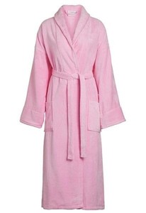 Cómodo Bata de Baño Unisex de Algodón Terry, Producida en India, Embalaje Personalizado, Marca del Comprador, En Stock, Para Adultos - Product Image 4