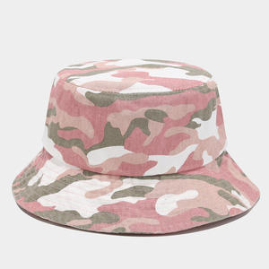 Sombrero de Pescador de Mezclilla Deslavada con Estampado de Camuflaje y Cuadros para Primavera/Verano, Estilo Casual, Vintage, para Esquí y Protección Solar - Product Image 5