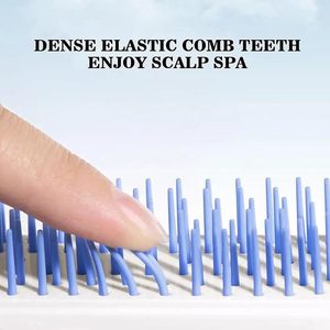 <span class=keywords><strong>Brosse</strong></span> à <span class=keywords><strong>Cheveux</strong></span> Auto-Nettoyante Antistatique avec Peigne Rétractable Nettoyage Instantané du Cuir Chevelu Fonction de Rotation et Soulèvement Manche en Plastique pour Usage Domestique - Product Image 4
