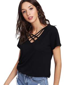 Minimalist Women's T-Shirt Soft Cotton Tee in Neutral Colors, Lightweight Casual Fit, <b>Aesthetic</b> Everyday Essential <b>Top</b> - Product Image 5