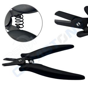 Pinzas Cortadoras de Queratina de Acero Inoxidable, Herramienta de Eliminación de Extensiones de Cabello, Cortador de Microenlaces, Agarre Antideslizante, Herramienta Profesional - Product Image 5