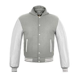 Chaquetas universitarias Versity para hombre-Chaquetas universitarias en blanco de manga larga con logotipo personalizado de nueva moda - Product Image 5