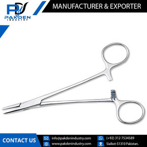 Porte-aiguille chirurgical allemand en acier inoxydable de qualité supérieure Mayo-Hegar Source d'alimentation manuelle Prix de vente à prix économique - Product Image 5