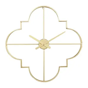 Meilleur dans la catégorie design moderne Diya miroir horloge murale sans cadre montre murale élégante pour la décoration de la maison hôtel utilisation en gros - Product Image 2
