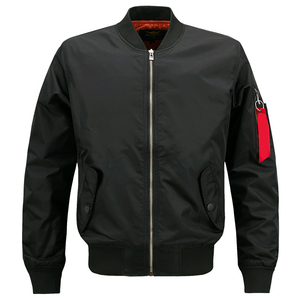 Nuevas chaquetas de bombardero de satén de moda, chaqueta de bombardero de talla grande de invierno de alta calidad personalizada, chaqueta de estilo Streetwear para hombres - Product Image 1